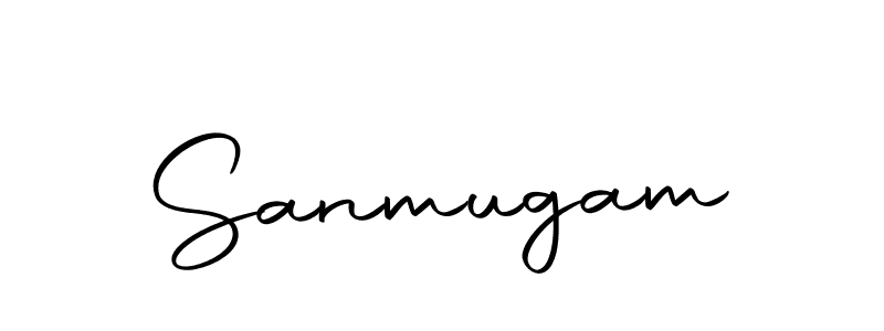 Use a signature maker to create a handwritten signature online. With this signature software, you can design (Autography-DOLnW) your own signature for name Sanmugam. Sanmugam signature style 10 images and pictures png