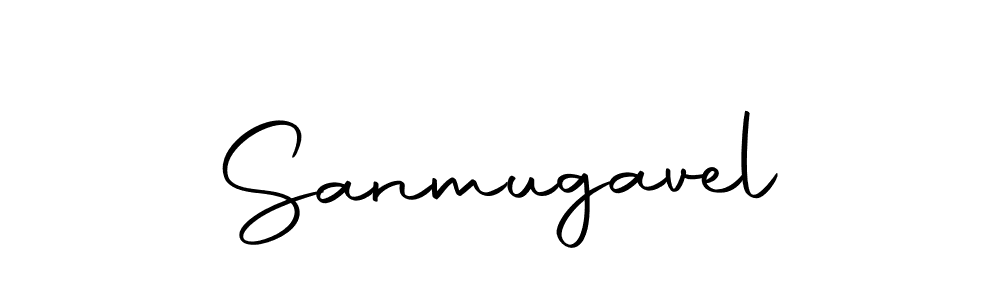 The best way (Autography-DOLnW) to make a short signature is to pick only two or three words in your name. The name Sanmugavel include a total of six letters. For converting this name. Sanmugavel signature style 10 images and pictures png