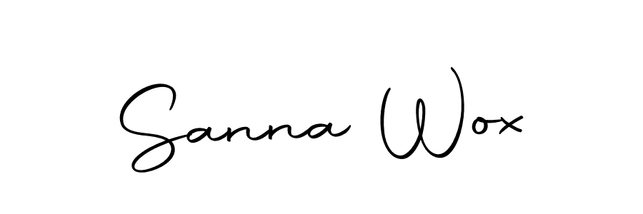 Once you've used our free online signature maker to create your best signature Autography-DOLnW style, it's time to enjoy all of the benefits that Sanna Wox name signing documents. Sanna Wox signature style 10 images and pictures png