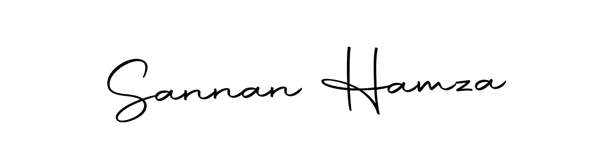 The best way (Autography-DOLnW) to make a short signature is to pick only two or three words in your name. The name Sannan Hamza include a total of six letters. For converting this name. Sannan Hamza signature style 10 images and pictures png