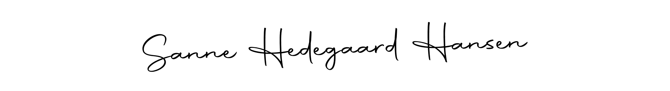 if you are searching for the best signature style for your name Sanne Hedegaard Hansen. so please give up your signature search. here we have designed multiple signature styles  using Autography-DOLnW. Sanne Hedegaard Hansen signature style 10 images and pictures png