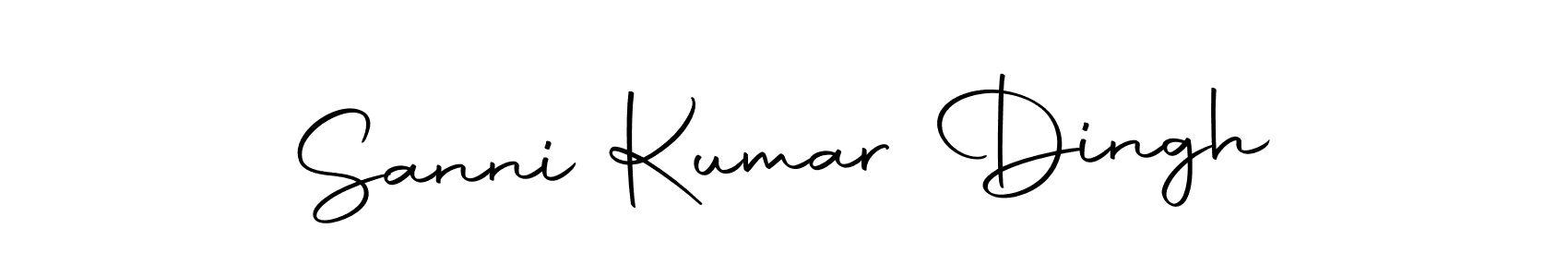 Also we have Sanni Kumar Dingh name is the best signature style. Create professional handwritten signature collection using Autography-DOLnW autograph style. Sanni Kumar Dingh signature style 10 images and pictures png