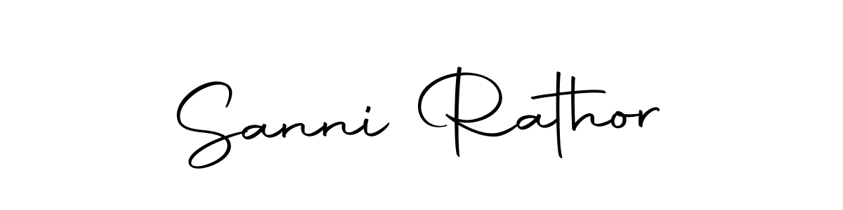 Here are the top 10 professional signature styles for the name Sanni Rathor. These are the best autograph styles you can use for your name. Sanni Rathor signature style 10 images and pictures png