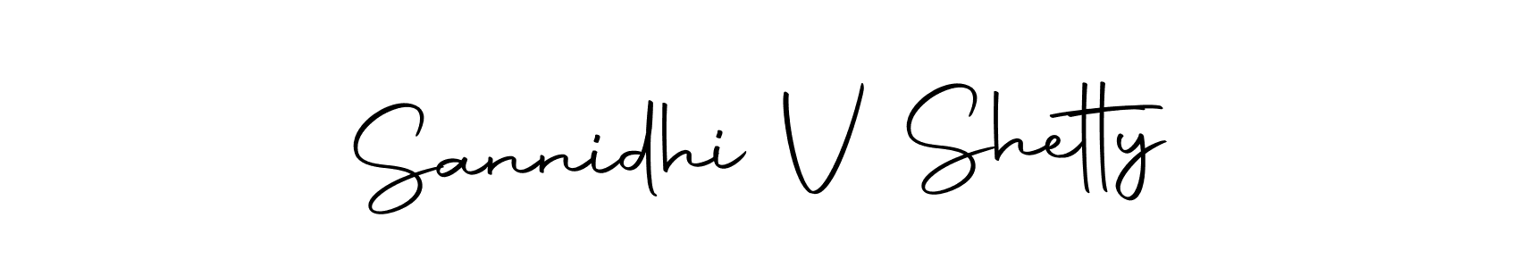 Also You can easily find your signature by using the search form. We will create Sannidhi V Shetty name handwritten signature images for you free of cost using Autography-DOLnW sign style. Sannidhi V Shetty signature style 10 images and pictures png