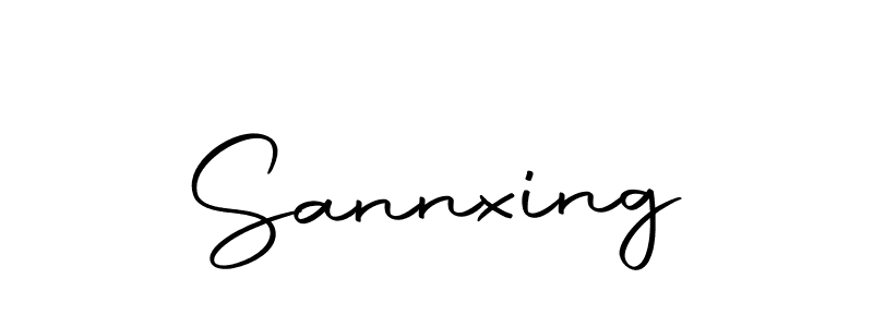 Sannxing stylish signature style. Best Handwritten Sign (Autography-DOLnW) for my name. Handwritten Signature Collection Ideas for my name Sannxing. Sannxing signature style 10 images and pictures png