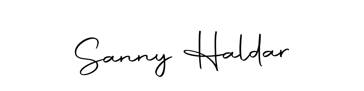 The best way (Autography-DOLnW) to make a short signature is to pick only two or three words in your name. The name Sanny Haldar include a total of six letters. For converting this name. Sanny Haldar signature style 10 images and pictures png
