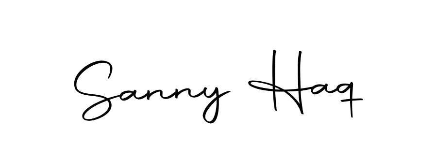 This is the best signature style for the Sanny Haq name. Also you like these signature font (Autography-DOLnW). Mix name signature. Sanny Haq signature style 10 images and pictures png