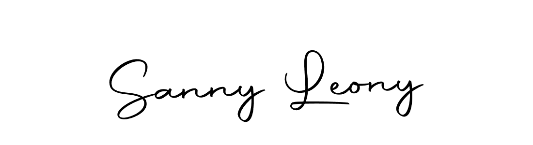 Also we have Sanny Leony name is the best signature style. Create professional handwritten signature collection using Autography-DOLnW autograph style. Sanny Leony signature style 10 images and pictures png