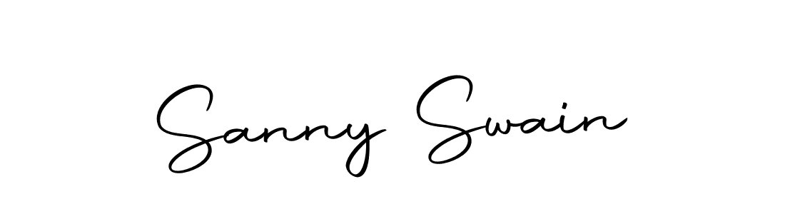 Create a beautiful signature design for name Sanny Swain. With this signature (Autography-DOLnW) fonts, you can make a handwritten signature for free. Sanny Swain signature style 10 images and pictures png