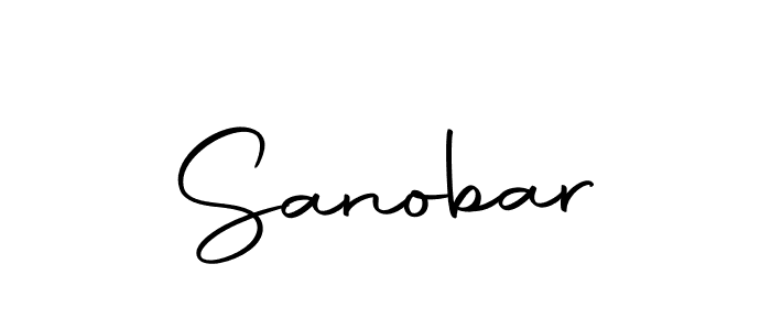 Make a beautiful signature design for name Sanobar. Use this online signature maker to create a handwritten signature for free. Sanobar signature style 10 images and pictures png