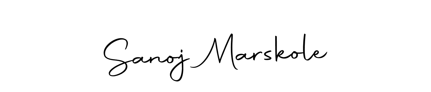 Best and Professional Signature Style for Sanoj Marskole. Autography-DOLnW Best Signature Style Collection. Sanoj Marskole signature style 10 images and pictures png