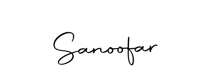 if you are searching for the best signature style for your name Sanoofar. so please give up your signature search. here we have designed multiple signature styles  using Autography-DOLnW. Sanoofar signature style 10 images and pictures png