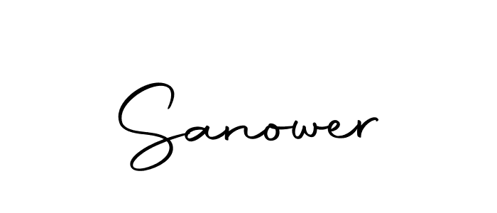 if you are searching for the best signature style for your name Sanower. so please give up your signature search. here we have designed multiple signature styles  using Autography-DOLnW. Sanower signature style 10 images and pictures png