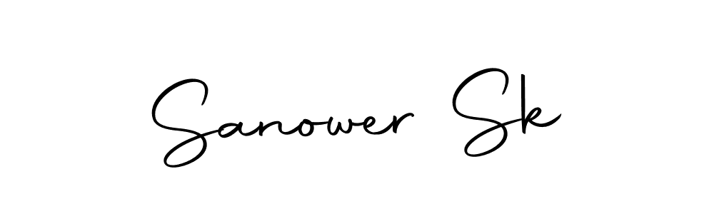 Also we have Sanower Sk name is the best signature style. Create professional handwritten signature collection using Autography-DOLnW autograph style. Sanower Sk signature style 10 images and pictures png