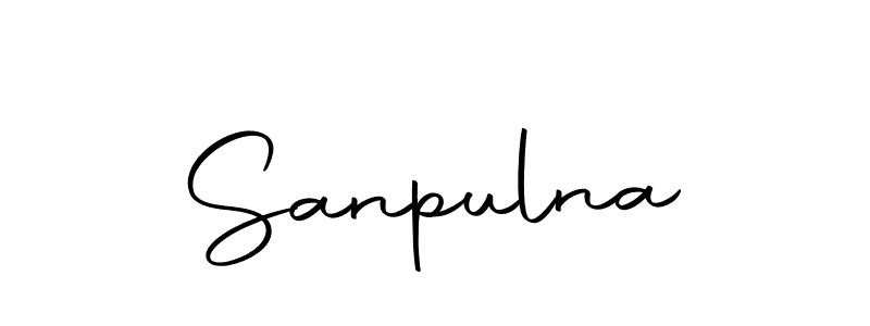 Use a signature maker to create a handwritten signature online. With this signature software, you can design (Autography-DOLnW) your own signature for name Sanpulna. Sanpulna signature style 10 images and pictures png