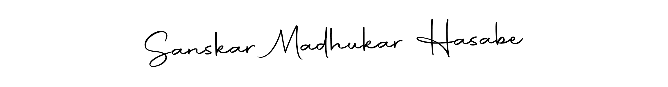 Sanskar Madhukar Hasabe stylish signature style. Best Handwritten Sign (Autography-DOLnW) for my name. Handwritten Signature Collection Ideas for my name Sanskar Madhukar Hasabe. Sanskar Madhukar Hasabe signature style 10 images and pictures png