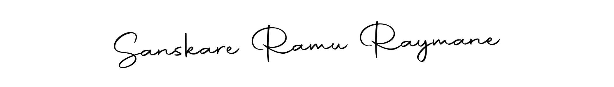 Make a beautiful signature design for name Sanskare Ramu Raymane. With this signature (Autography-DOLnW) style, you can create a handwritten signature for free. Sanskare Ramu Raymane signature style 10 images and pictures png