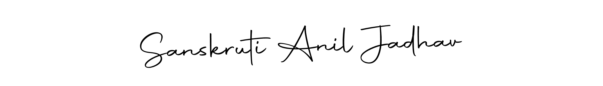 Check out images of Autograph of Sanskruti Anil Jadhav name. Actor Sanskruti Anil Jadhav Signature Style. Autography-DOLnW is a professional sign style online. Sanskruti Anil Jadhav signature style 10 images and pictures png