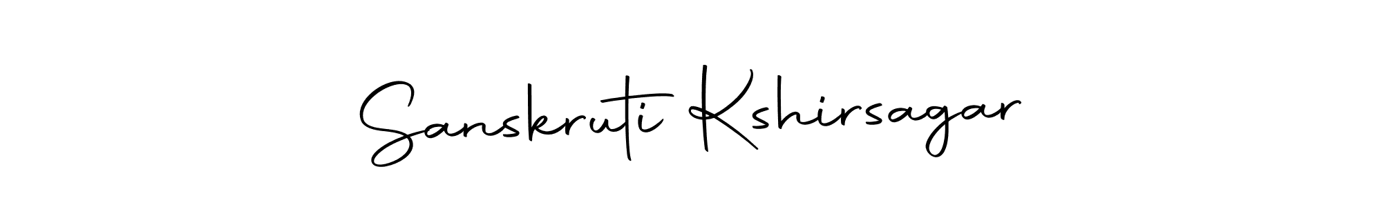 Sanskruti Kshirsagar stylish signature style. Best Handwritten Sign (Autography-DOLnW) for my name. Handwritten Signature Collection Ideas for my name Sanskruti Kshirsagar. Sanskruti Kshirsagar signature style 10 images and pictures png