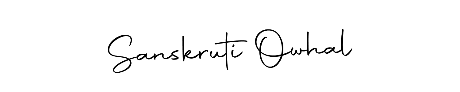 Similarly Autography-DOLnW is the best handwritten signature design. Signature creator online .You can use it as an online autograph creator for name Sanskruti Owhal. Sanskruti Owhal signature style 10 images and pictures png