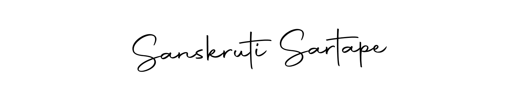 Once you've used our free online signature maker to create your best signature Autography-DOLnW style, it's time to enjoy all of the benefits that Sanskruti Sartape name signing documents. Sanskruti Sartape signature style 10 images and pictures png