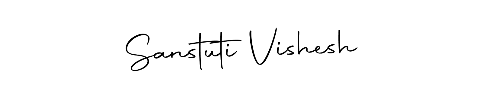 Sanstuti Vishesh stylish signature style. Best Handwritten Sign (Autography-DOLnW) for my name. Handwritten Signature Collection Ideas for my name Sanstuti Vishesh. Sanstuti Vishesh signature style 10 images and pictures png