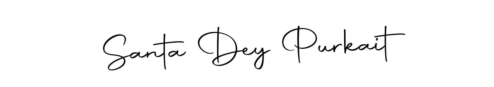 You should practise on your own different ways (Autography-DOLnW) to write your name (Santa Dey Purkait) in signature. don't let someone else do it for you. Santa Dey Purkait signature style 10 images and pictures png