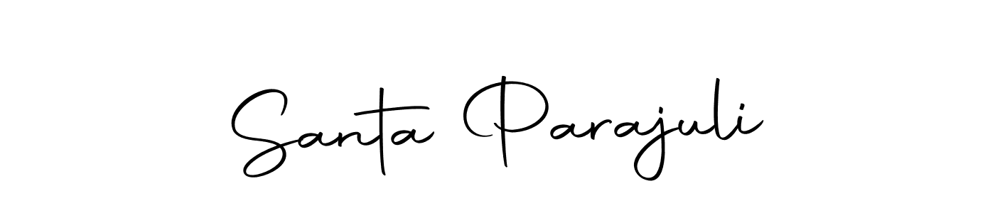 How to make Santa Parajuli signature? Autography-DOLnW is a professional autograph style. Create handwritten signature for Santa Parajuli name. Santa Parajuli signature style 10 images and pictures png