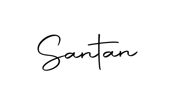 Santan stylish signature style. Best Handwritten Sign (Autography-DOLnW) for my name. Handwritten Signature Collection Ideas for my name Santan. Santan signature style 10 images and pictures png