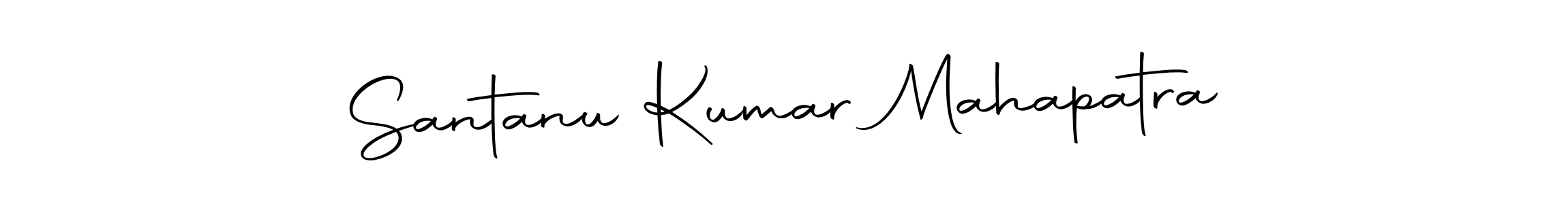 Design your own signature with our free online signature maker. With this signature software, you can create a handwritten (Autography-DOLnW) signature for name Santanu Kumar Mahapatra. Santanu Kumar Mahapatra signature style 10 images and pictures png