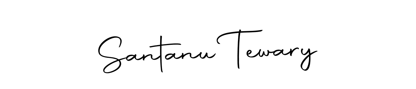 if you are searching for the best signature style for your name Santanu Tewary. so please give up your signature search. here we have designed multiple signature styles  using Autography-DOLnW. Santanu Tewary signature style 10 images and pictures png