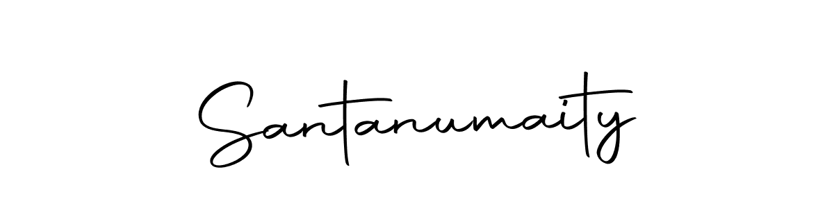 Also we have Santanumaity name is the best signature style. Create professional handwritten signature collection using Autography-DOLnW autograph style. Santanumaity signature style 10 images and pictures png
