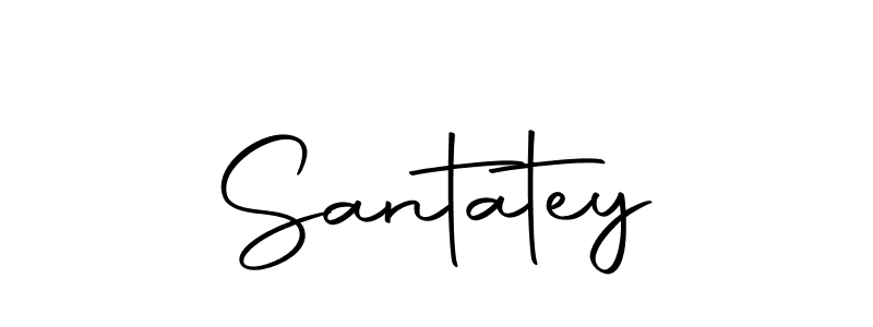 Make a beautiful signature design for name Santatey. With this signature (Autography-DOLnW) style, you can create a handwritten signature for free. Santatey signature style 10 images and pictures png