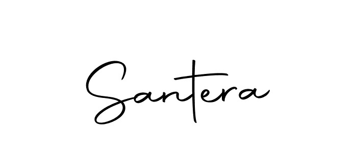 Create a beautiful signature design for name Santera. With this signature (Autography-DOLnW) fonts, you can make a handwritten signature for free. Santera signature style 10 images and pictures png