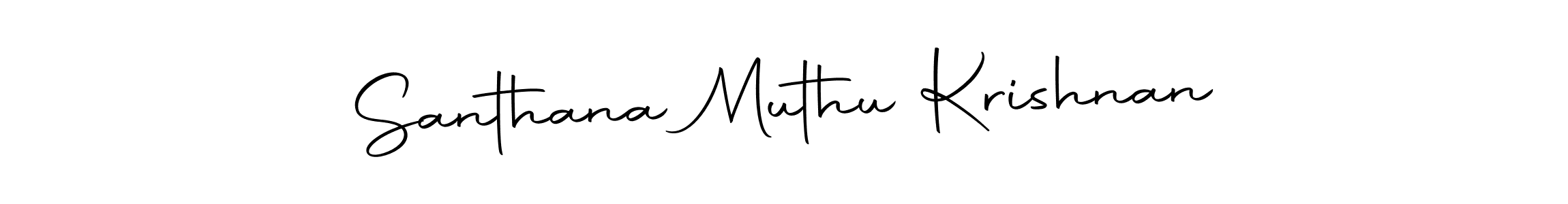 Also we have Santhana Muthu Krishnan name is the best signature style. Create professional handwritten signature collection using Autography-DOLnW autograph style. Santhana Muthu Krishnan signature style 10 images and pictures png
