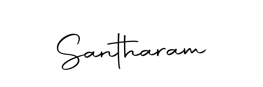 Design your own signature with our free online signature maker. With this signature software, you can create a handwritten (Autography-DOLnW) signature for name Santharam. Santharam signature style 10 images and pictures png