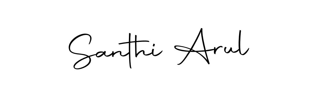 if you are searching for the best signature style for your name Santhi Arul. so please give up your signature search. here we have designed multiple signature styles  using Autography-DOLnW. Santhi Arul signature style 10 images and pictures png