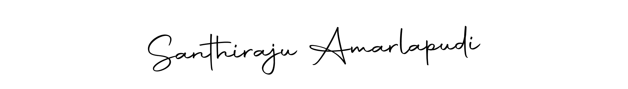Autography-DOLnW is a professional signature style that is perfect for those who want to add a touch of class to their signature. It is also a great choice for those who want to make their signature more unique. Get Santhiraju Amarlapudi name to fancy signature for free. Santhiraju Amarlapudi signature style 10 images and pictures png