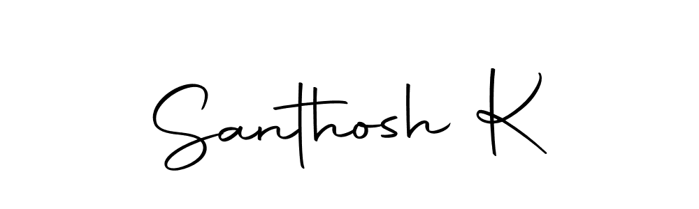 This is the best signature style for the Santhosh K name. Also you like these signature font (Autography-DOLnW). Mix name signature. Santhosh K signature style 10 images and pictures png