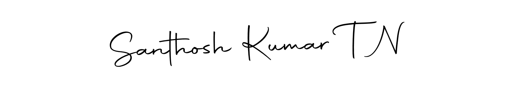 Also You can easily find your signature by using the search form. We will create Santhosh Kumar T N name handwritten signature images for you free of cost using Autography-DOLnW sign style. Santhosh Kumar T N signature style 10 images and pictures png