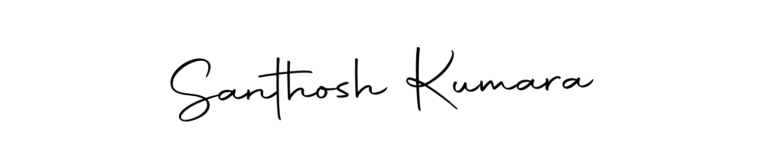 Here are the top 10 professional signature styles for the name Santhosh Kumara. These are the best autograph styles you can use for your name. Santhosh Kumara signature style 10 images and pictures png