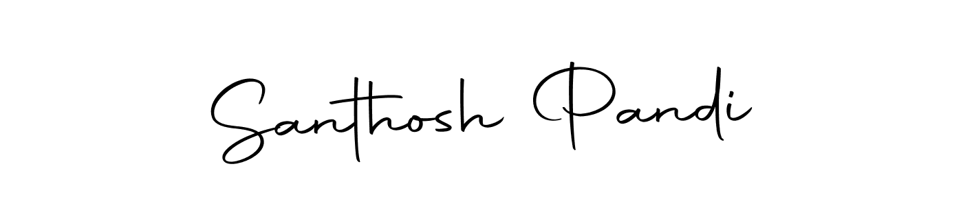 Also we have Santhosh Pandi name is the best signature style. Create professional handwritten signature collection using Autography-DOLnW autograph style. Santhosh Pandi signature style 10 images and pictures png