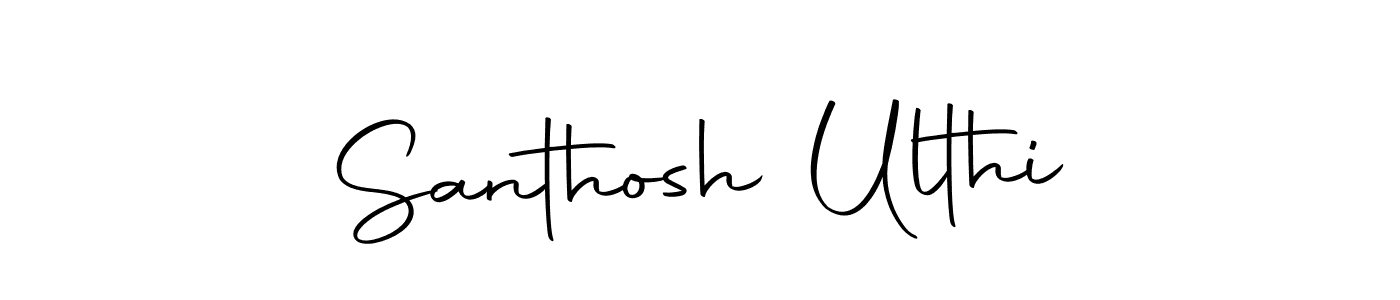 Best and Professional Signature Style for Santhosh Ulthi. Autography-DOLnW Best Signature Style Collection. Santhosh Ulthi signature style 10 images and pictures png