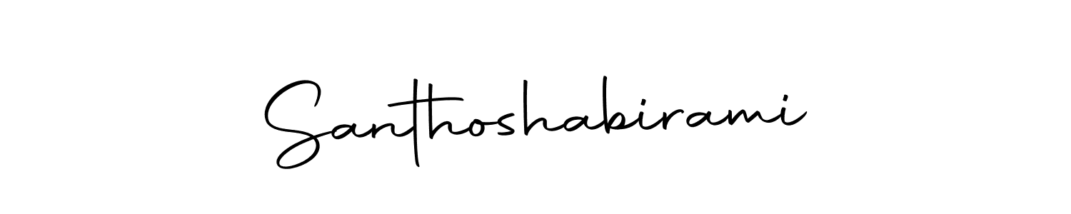 It looks lik you need a new signature style for name Santhoshabirami. Design unique handwritten (Autography-DOLnW) signature with our free signature maker in just a few clicks. Santhoshabirami signature style 10 images and pictures png