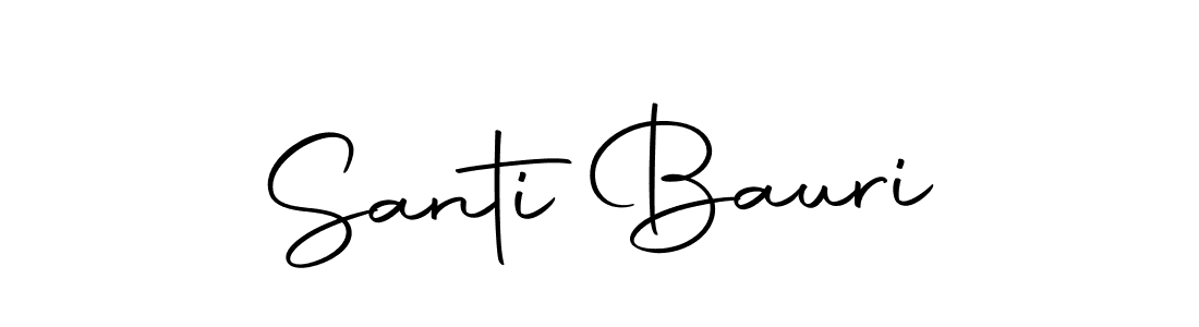 Use a signature maker to create a handwritten signature online. With this signature software, you can design (Autography-DOLnW) your own signature for name Santi Bauri. Santi Bauri signature style 10 images and pictures png