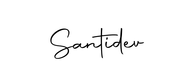 Similarly Autography-DOLnW is the best handwritten signature design. Signature creator online .You can use it as an online autograph creator for name Santidev. Santidev signature style 10 images and pictures png