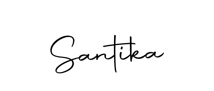 Also we have Santika name is the best signature style. Create professional handwritten signature collection using Autography-DOLnW autograph style. Santika signature style 10 images and pictures png