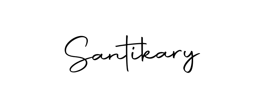 How to make Santikary signature? Autography-DOLnW is a professional autograph style. Create handwritten signature for Santikary name. Santikary signature style 10 images and pictures png