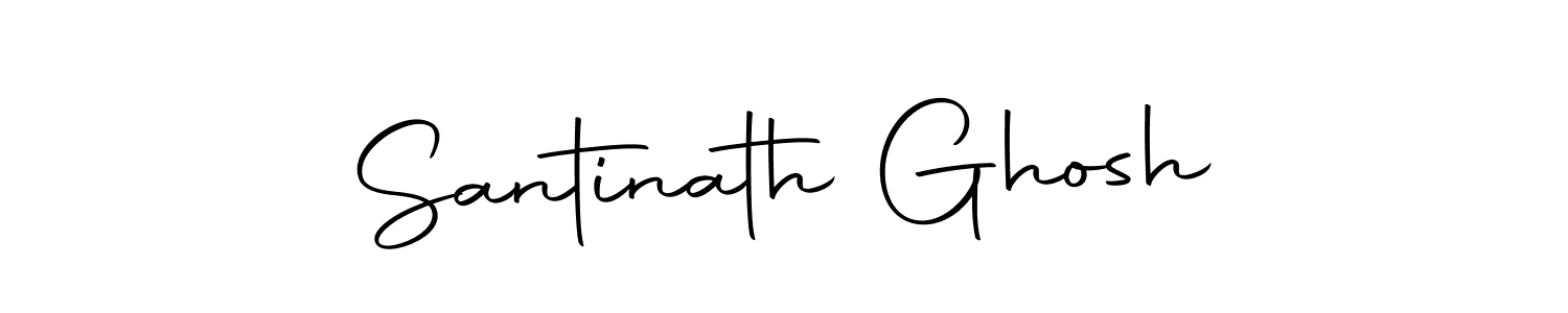 How to make Santinath Ghosh signature? Autography-DOLnW is a professional autograph style. Create handwritten signature for Santinath Ghosh name. Santinath Ghosh signature style 10 images and pictures png
