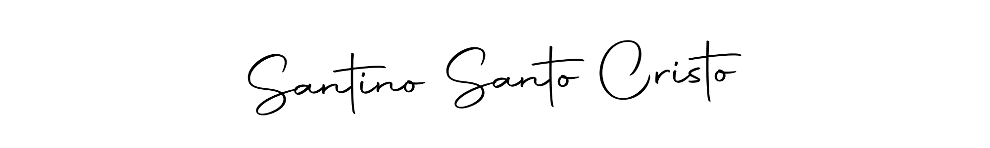 Once you've used our free online signature maker to create your best signature Autography-DOLnW style, it's time to enjoy all of the benefits that Santino Santo Cristo name signing documents. Santino Santo Cristo signature style 10 images and pictures png